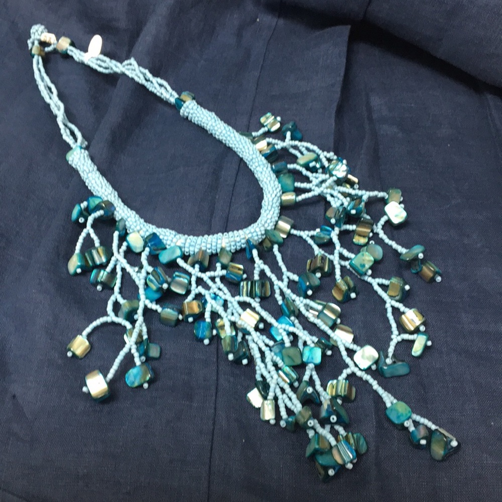 VINTAGE Summer statement Necklace